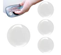 Adesivi protettivi per buchi della serratura, 4 pezzi, protezione per serratura della portiera dell'auto, copertura a vite per auto, protezione decorativa per camion, SUV, furgoni, protezione di