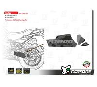 Adesivi protezione forcellone posteriore Cardano R 1200 gs Adv LC Triple Black