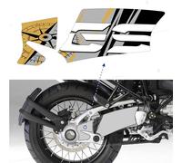Adesivi Protezioni Cardano Forcellone Compatibili per BMW R1200 GS 2004-2012 R1200 GSA 2006-2013 (Giallo)