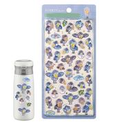 Adesivi Puff in Carta, PVC & Resina Epossidica - Stickers 3D da 20cm, Decalcomanie Autoaderenti di Corvo Carińo | Riutilizzabili, 9 Fogli/Confezione, Perfetti per Scrapbook, Planner, Diari, Laptop & T