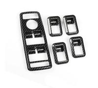 Adesivi pulsanti auto Compatibile con Benz ML 2012 2013 2014 GLA 2014 2015 2016 2017 Pannello di controllo alzacristalli auto rivestimento decorativo
