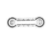 Adesivi Pulsanti Auto Compatibile Con Benz Per CLA Per C117 Per GLA Per X156 Car Styling Controllo Centrale Aria Condizionata Pulsante Decorazione Della Copertura