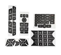 adesivi pulsanti auto Compatibile Con Benz Per W204 S204 C204 R172 W218 W212 C207 A207 R231 W176 W246 X204 Interruttore Interno Auto Pulsante Adesivo Riparazione Decalcomania