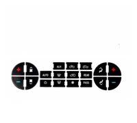 Adesivi Pulsanti Auto Compatibile Con Chevy Per Avalanche 2007 2008 2009 2010 2011 2012 2013 Parti Riparazione Decalcomania Kit Interni Accessori AC Adesivi Cruscotto Auto Pulsante