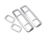 Adesivi pulsanti auto Compatibile con Range per Rover per Evoque 2012 2013 2014 2015 2016 2017 2018 Adesivi pulsanti e cornici per interruttori luci tetto auto