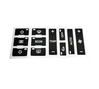 Adesivi pulsanti Compatibile Con A2 A3 8L Kit Riparazione Pulsante AC Adesivi Per Auto Sbiaditi Brutti Adesivi Per Riparazione Pulsante Dell'interruttoreControllo Dell'aria Condizionata