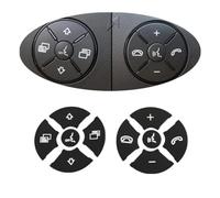 Adesivi Pulsanti Compatibile Con Benz CLS Classe 2008 2009 La Copertura Dell'interruttore Del Pulsante Volante Dell'auto Adesivo Accessori Per Auto