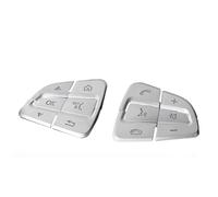 adesivi pulsanti Compatibile Con Benz GLC X253 Classe C W205 Per CLA Per GLA Classe A X156 C117 W176 Copri Pulsanti Al Volante Adesivi Accessori