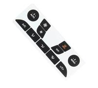 Adesivi pulsanti Compatibile Con Ford Per Focus 1999 2000 2001 2002 2003 2004 2005 Adesivi Per La Riparazione Pulsanti Dell'interruttore Controllo Dell'aria Condizionata Per Auto