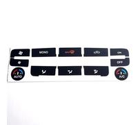 Adesivi Pulsanti Compatibile Con Ford Per S-Max AC Button Repair Kit Auto Aria Condizionata Interruttore Di Controllo Adesivi Riparazione Pulsante Accessorio