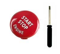 Adesivi Pulsanti Compatibile con per X1 X5 E70 X6 E71 Z4 E89 per E90 E91 E60 Accessori auto Motore per auto START STOP Pulsante interruttore Sostituire coperchio(color1)