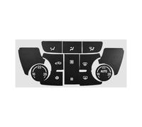 adesivi pulsanti Compatible With Buick Encore Verano 2012 2013 2014 2015 2016 2017 Car AC Button Repair Decal Stickers Climate Control Switch Accessories