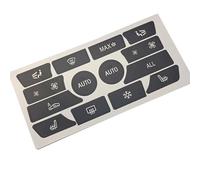 Adesivi Pulsanti Cruscotto Compatibile Con Serie-6 Per F06 Per F12 Per F13 2011-2019, Adesivo Per Riparazione Pulsante Interruttore Aria Condizionata Aria Condizionata Auto