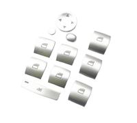 Adesivi Pulsanti Cruscotto Compatibile Con X5 Per X6 Per E70 Per E71 Per X5m Per X6m Copertura Del Pulsante Di Riparazione Dell'interruttore Del Finestrino Dell'auto Veicolo(11pcs)