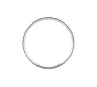 Adesivi pulsantiauto Compatibile Con A3 8V 2014-2021 Per A4 B8 A5 2013-2016 Coprivolante Per Auto Adesivo Accessori Per La Decorazione Degli Interni Dell'auto(Silver)