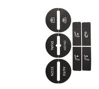 Adesivi pulsantiauto Compatibile Con Per Passat 2005 2006 2007 2008 2009 2010 Kit Di Riparazione Antigraffio Per Pulsanti Controllo Clima AC Della Console Centrale Dell'auto Adesivi