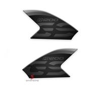 Adesivi resina 3D Resistente protezione serbatoio laterali R1200GS 13-16 NERO