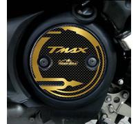 Adesivi resinati 3d per copri carter compatibili con moto t max tmax 500 530 Oro