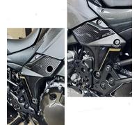 Adesivi Resinati 3D Protezione Paramani compatibili con/sostitutivo per Kawasaki Versys 1100 SE 2025 Pearl Robotic White (Protezioni PARA TELAIO)