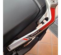 Resin Bike Adesivi Moto Compatibile con Honda Transalp XL 750 2023. Protezione Moto Maniglie Passeggero da Urti e Graffi. Coppia di Adesivi 3D Resinati Neutro