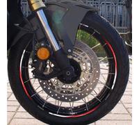 Adesivi Resinati 3d Strisce per Cerchi compatibili con Scooter Honda XAdv X Adv