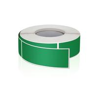 Adesivi rettangolari, 7,6 x 2,5 cm, codifica a colori, autoadesivi, per trasloco, 500 pezzi