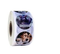 Adesivi Ricompense in classe, rotolo da 500 pezzi, adesivi motivazionali per bambini, incoraggiano 2,5 cm forniture per insegnanti di cartoni animati per scuola elementare, giocattoli meme | per