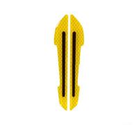 Adesivi riflettenti per auto per paraurti e portiera, per protezione dei bordi, con tecnologia microprisma, per una maggiore visibilità notturna, verde, bianco, rosso, blu, giallo, confezione da 2