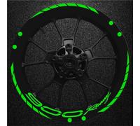 Adesivi Riflettenti Per Mozzo Ruota Modifica Moto Decalcomanie Per Ciclo Interno Per Z900 900(Style 2)