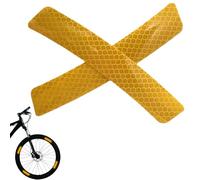 Adesivi riflettenti per ruote | Adesivi riflettenti a strisce decorative per ruote auto - Nastro adesivo riflettente riflettente per ruota moto nastro