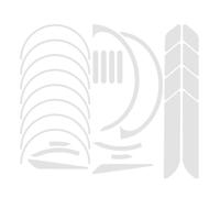 Adesivi riflettenti per scooter elettrico Ninebot MAX - Nastro in PVC impermeabile e resistente ai raggi UV per decorazione del corpo e visibilità notturna