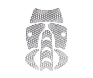 Adesivi rifrangenti HI VIZ argento KASK WAC00001 per caschi SUPERPLASMA