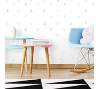 Adesivi Riposizionabili Gocce d'acqua Pastelli