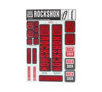 Adesivi Rockshox 35mm Rouge