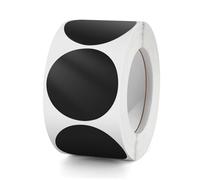 Adesivi Rotondi Nero 38 Mm Etichette Autoadesive Per La Codifica Dei Colori Rotolo Di Piccoli Punti Di Marcatura Adesivi Rotondi 500 Pezzi