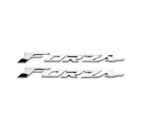 Adesivi Ruote Moto Decalcomanie Moto Adesivi Distintivo Dell'emblema Serbatoio Adatto Per FORZA 125 250 300 350 750(Silver)