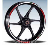 Adesivi ruote moto strisce cerchi DUCATI SuperSport S super sport stickers R.3
