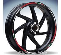 Adesivi ruote moto strisce cerchi HONDA VFR800F VFR800 F wheels stickers Rac4