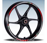 Adesivi ruote moto strisce cerchi HONDA VFR800X VFR 800X wheels stickers Rac3