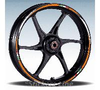 Adesivi ruote moto strisce cerchi per Triumph SPEED TRIPLE Racing3 wheel