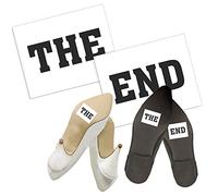 Adesivi Scarpe THE END per Matrimonio