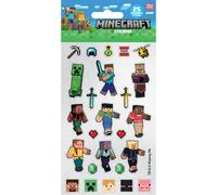 Adesivi scintillanti riutilizzabili di Minecraft