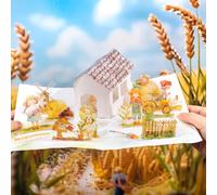 Adesivi Scrapbooking Stickers 80pcs Scrapbooking Adesivi Kit Pianta Tiere Fattoria Stickers Aesthetic per Journal Scrapbooking Cartolina Album(Happy Farm)