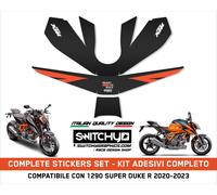 Adesivi Serbatoio KTM SUPERDUKE 1290 R - 2020 a 2023 - SUPER DUKE grafiche cover
