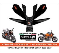 Adesivi Serbatoio KTM SUPERDUKE 1290 R - 2020 a 2023 - SUPER DUKE grafiche cover