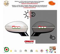 Adesivi specchietti riflettenti italia 500 I love Sticker Car Mirror reflective