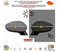 Adesivi specchietti riflettenti strip love my dog Sticker Car Mirror reflective