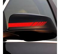Adesivi Specchietto Retrovisore per Alfa Romeo SPIDER 916s 1994-2005 | 2 Pezzi Decalcomanie Strisce Impermeabili Autoadesive Lunga Durata Decorazione Esterna Stile Sportivo Appassionati Motori
