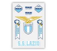 ADESIVI SQUADRE CALCIO LAZIO Stickers Football Club Sport Team Serie A