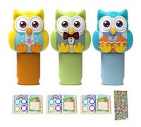 Adesivi Stamper - Set di adesivi per bambini | Animal Stickers Stamper | Stickers and Activity Books | Plane Activities for Boys and Girls Ages 3+, Craft Kits, Easter Basket Stuffers| Animal Ink